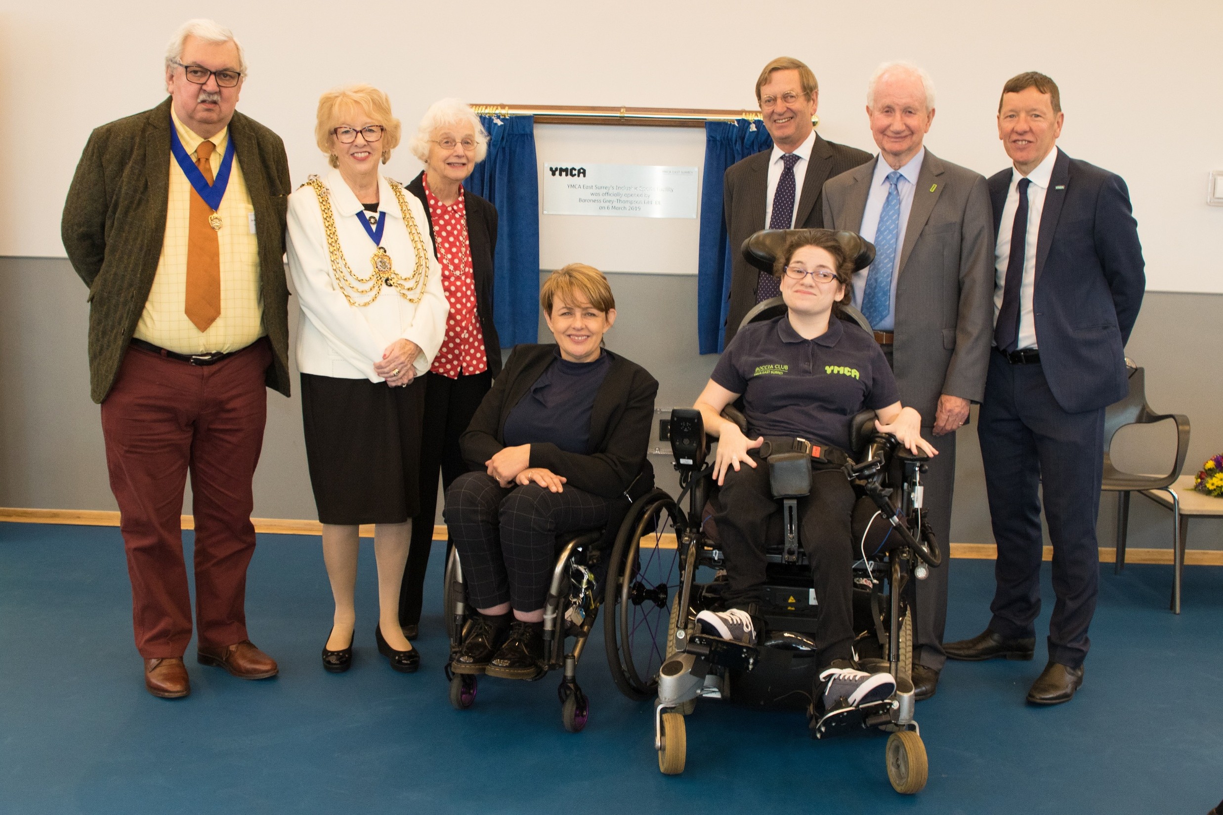 Tanni Grey-Thompson opens YMCA East Surrey’s Inclusive Sports Facility