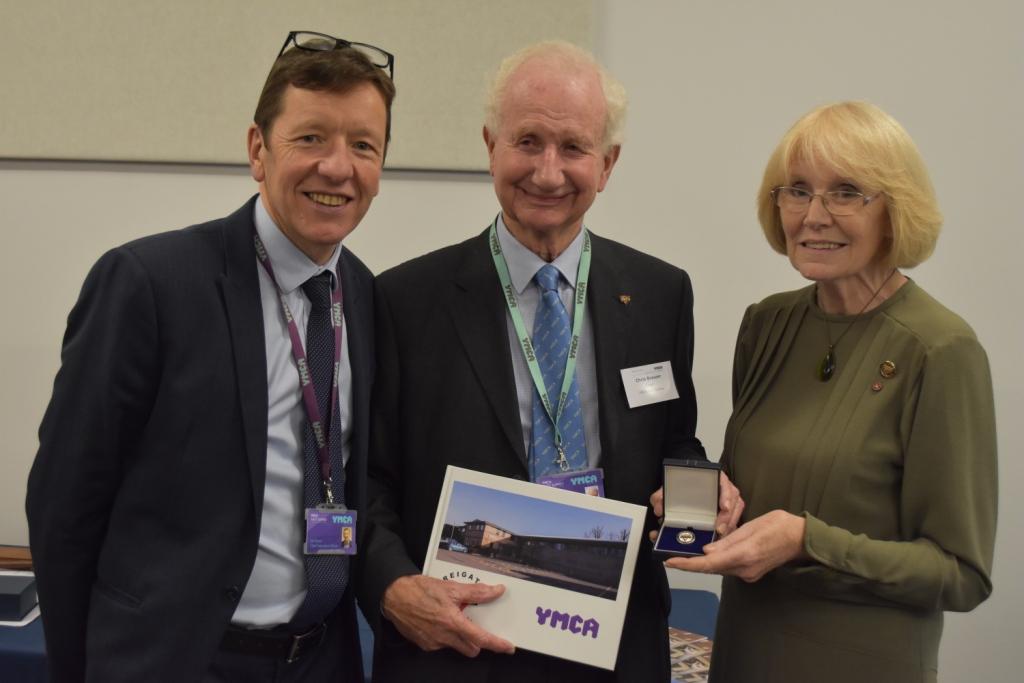 Order of the Red Triangle Award for YMCA East Surrey Chairman