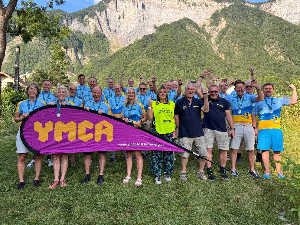 Redhill cyclists ascend beyond Everest in the Alps